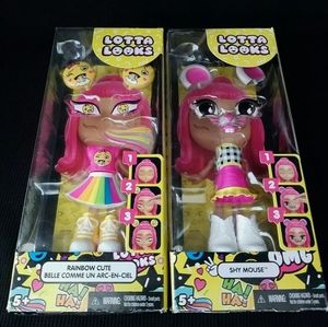 LOTTA LOOKS RAINBOW CUTIE & SHY MOUSE